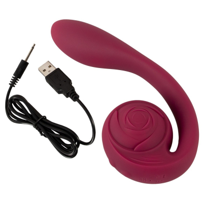 Rose Bendable Vibrator