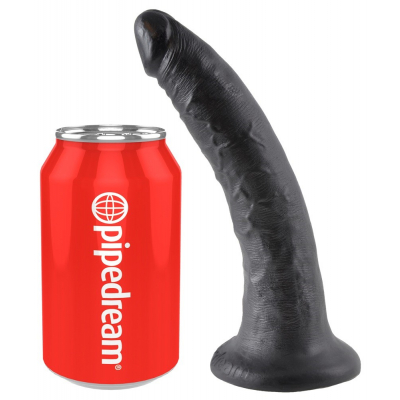 Realistyczne czarne Dildo King Cock dł. 18cm