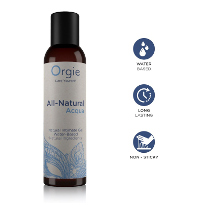Orgie All-Natural Acqua Water-based Intimate Gel