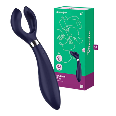 Satisfyer Endless Fun wibrator z 100 kombinacjami, z obracaną o 180° główką
