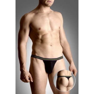 Mens thongs 4496 czarny