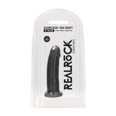 Silicone Dildo without Balls - 6 / 15 cm