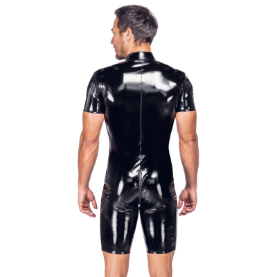 Men\'s Short Vinyl Playsuit 2XL