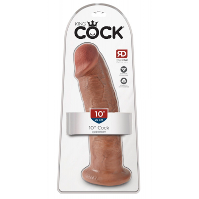 King Cock Dildo z jądrami 25,4cm Kawał Penisa