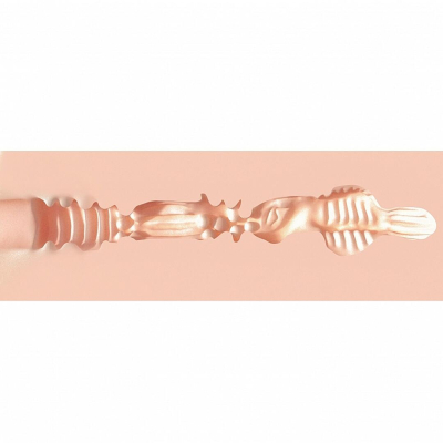Raw - Slitline - TPE Large Masturbator - 415g - Flesh