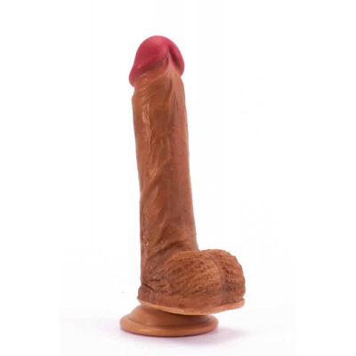 Realistyczne dildo silikonowe z przyssawką 21,5 cm Lovetoy