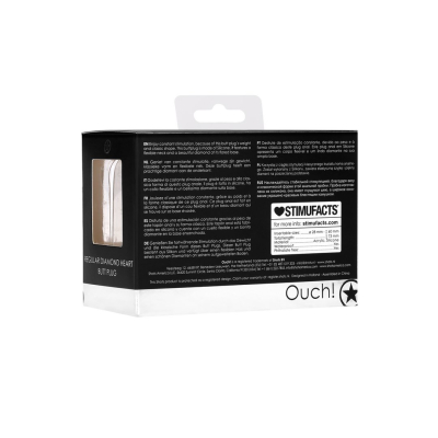 Diamond Heart Butt Plug - Regular