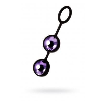 A-TOYS, Vaginal balls, ABS plastic, Purple, O 3.1 cm