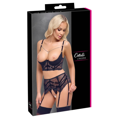 Shelf Bra Set Chain 85B/L