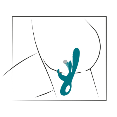 Smile Rabbit Vibrator w Thrust