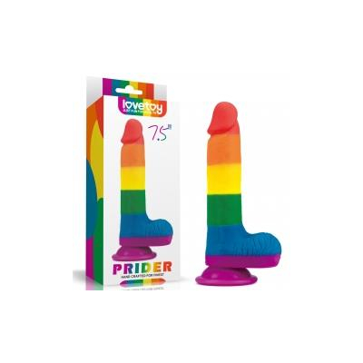 Prider Dildo 7.5\' Colorful