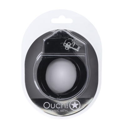 Classic Metal Handcuffs - Black