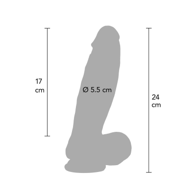 Ultra Realistic Dildo Silicone 22 cm