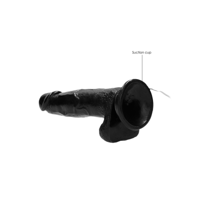 Vibrating Realistic Cock with Scrotum - 8 / 20 cm