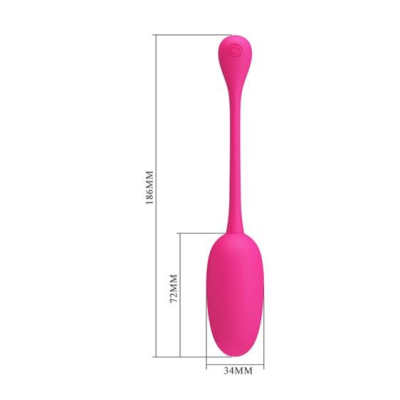 Pretty Love Knucker Vibrating Egg Magenta