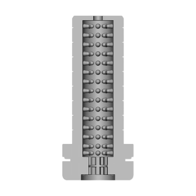 Easy Rider - Textured Masturbator - Black