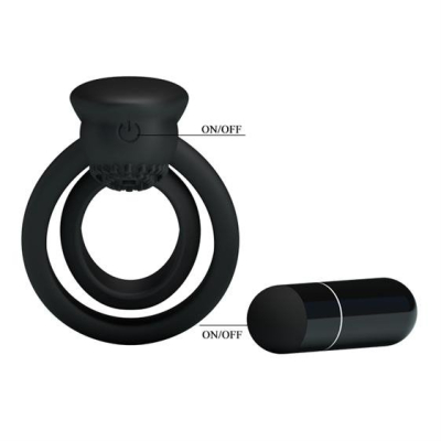 Pretty Love Esther Penis Ring Black