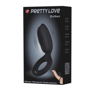 Pretty Love Esther Penis Ring Black