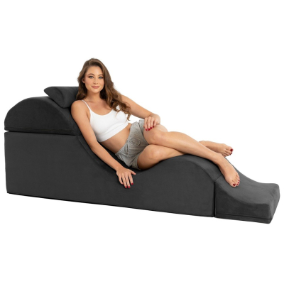 Aria Flip Chaise Black 22\
