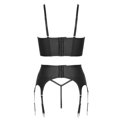 Top Set rhinestone zip XL
