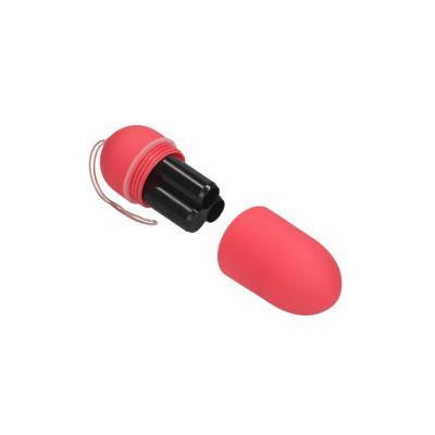 Vibrating Egg with 10 Speeds and Remote Control - L - Pink