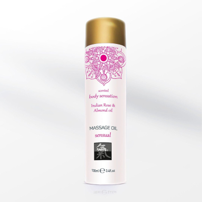 Massage oil sensual - Indian Rose & Almond oil