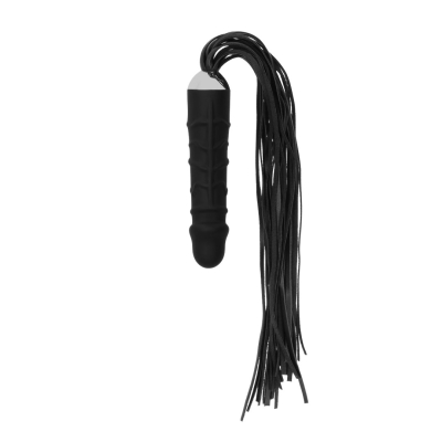 Whip with Realistic Silicone Dildo