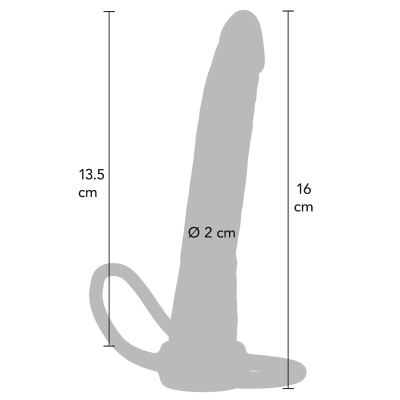 Dong Double Trouble Silicone