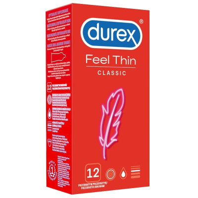 Durex Feel Thin Classic 12\'s