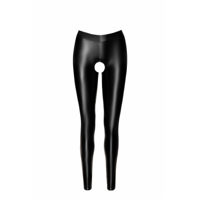 Legginsy obcisłe Taboo z odkrytym kroczem i pośladkami M Noir Handmade