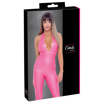 Jumpsuit hot pink L