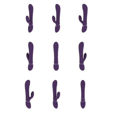 Etsu - Pulse Wave G-Spot Rabbit Clitoral Stimulator - Purple