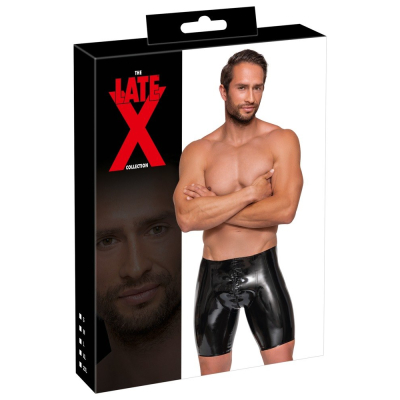 Men\'s Latex Pants Zip S