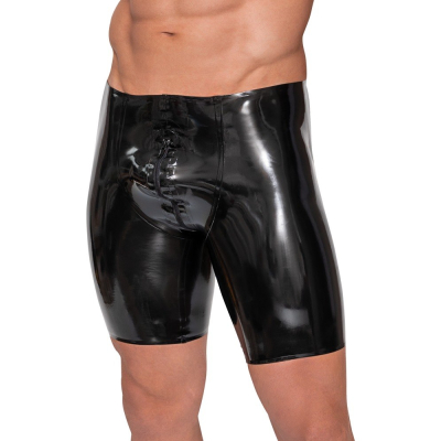 Men\'s Latex Pants Zip S