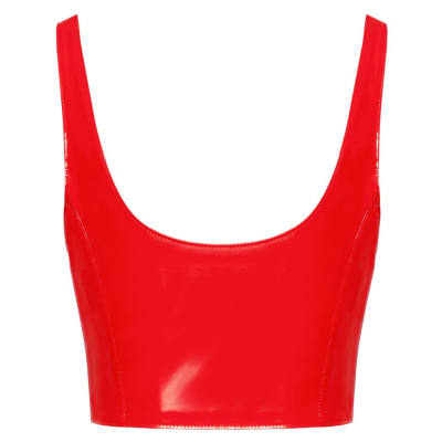 Vinyl Top Zip red M