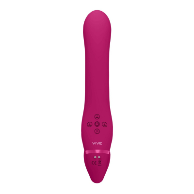 Ai - Dual Vibrating Air Wave Tickler Strapless Strapon