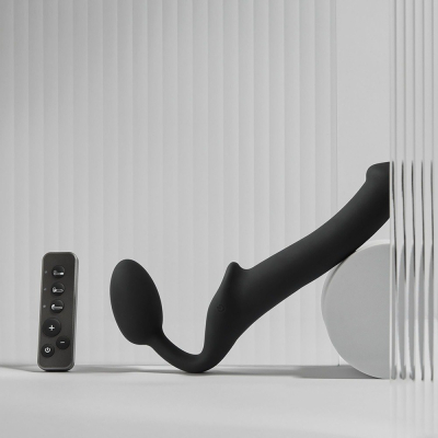 Vibrating Strap-On M Black