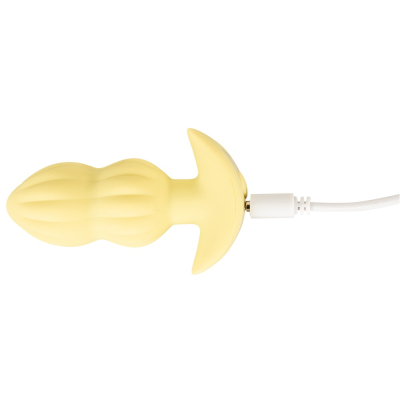 Cuties Vibrating Plug Yellow