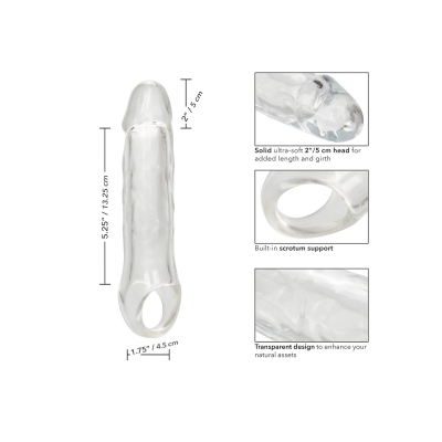 Clear Extension 7.5 inch