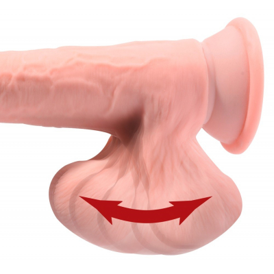 Realistyczne Dildo 3D z przyssawką 20,3 cm King Cock