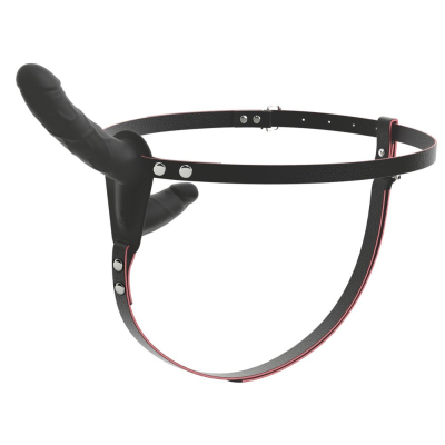 RC Vibrating Double Strap-On