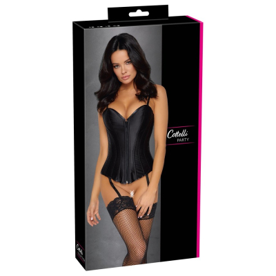 Corset black XL