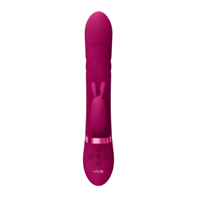 Nari - Vibrating and Rotating Beads, G-Spot Rabbit - Pink