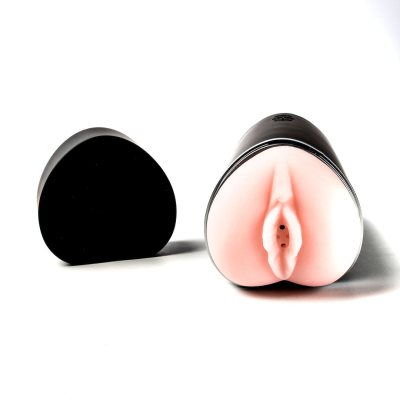 Masturbator Z Wibracją Wagina Cyberskóra Ładowany Usb Złoty