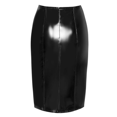 Vinyl Skirt Zip black S