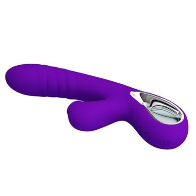 Pretty Love Jersey Clitoral Massager Purple