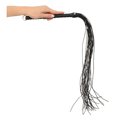 Leather flogger corduroy