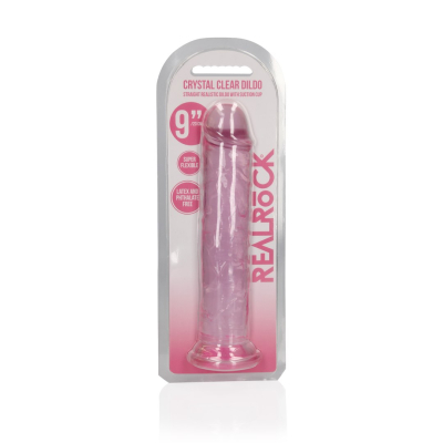 Straight Realistic Dildo with Suction Cup - 9\'\' / 23