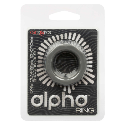 CalExotics Alpha Liquid Silicone Prolong Prismatic Ring