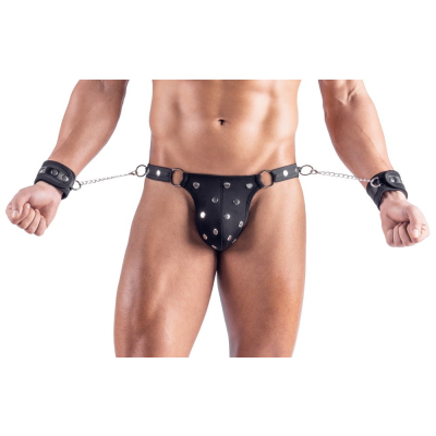 Men\'s Thong and Cuffs S